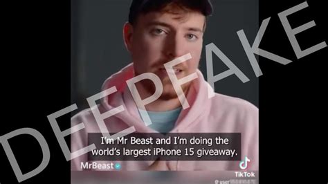 MrBeast and BBC stars used in deepfake scam videos.